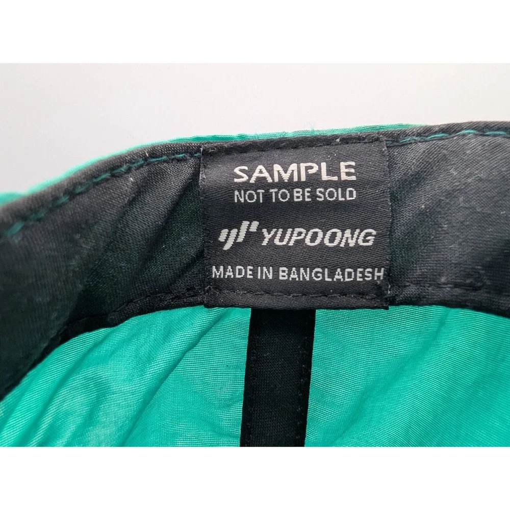 ONeill Mens Teal Nylon Rope Snapback Hat Embroidered Logo Yupoong Sample SP